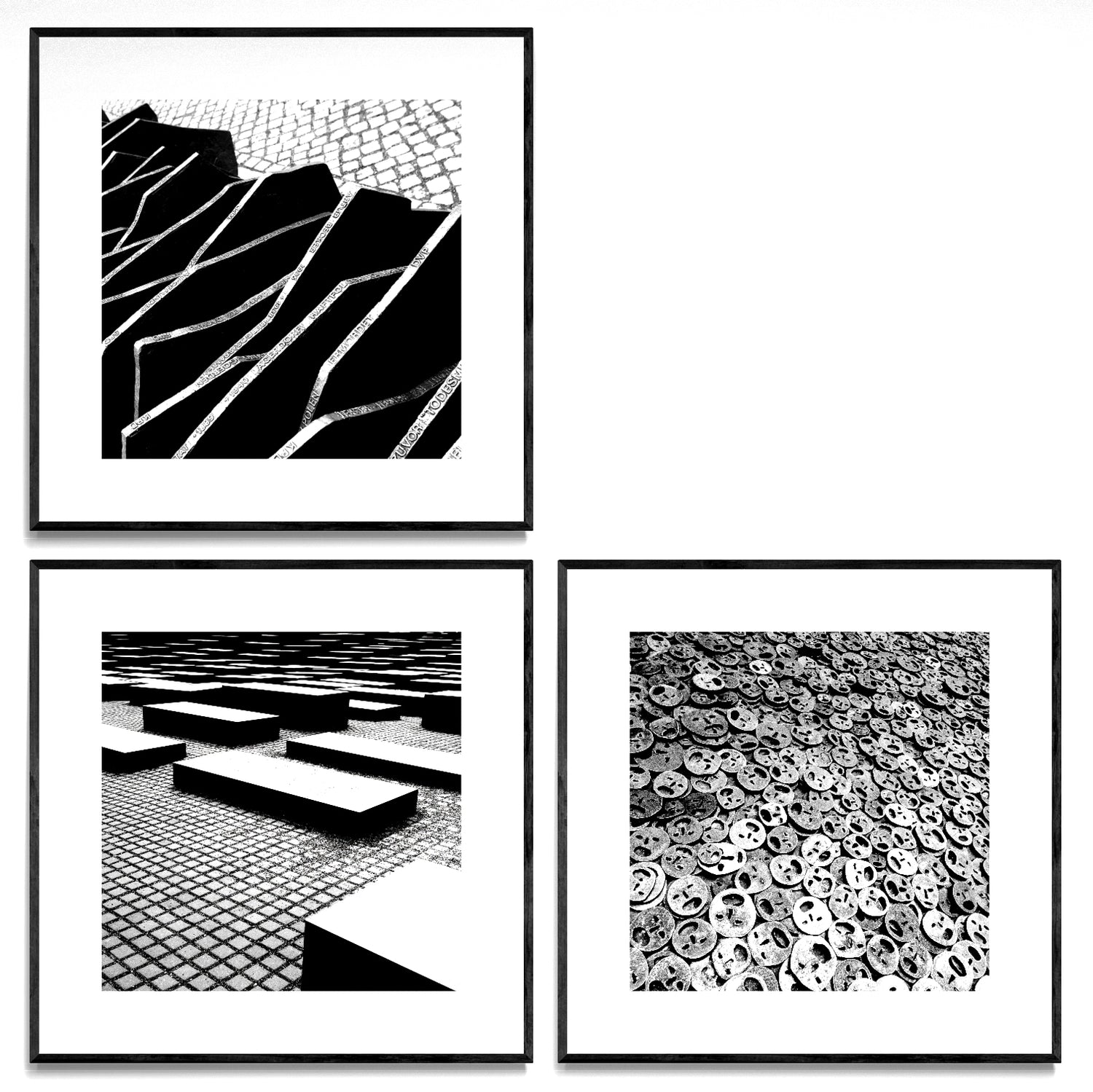 3 Holocaust Memorials, Berlin