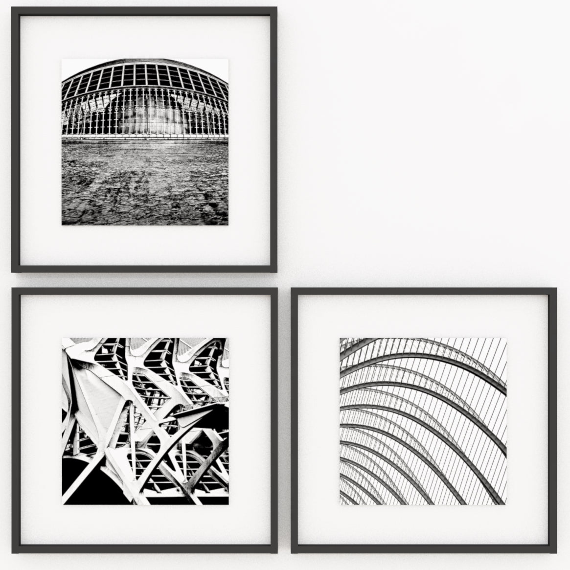 3 fragments of Calatrava in Valencia