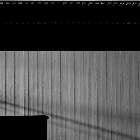 HOUSE PROJECT "MINAMISERA", NAOSHIMA, JAPAN by James Turrell and Tadao Ando. Black and white architectural and fine art photography by © Eric Schneider Photography