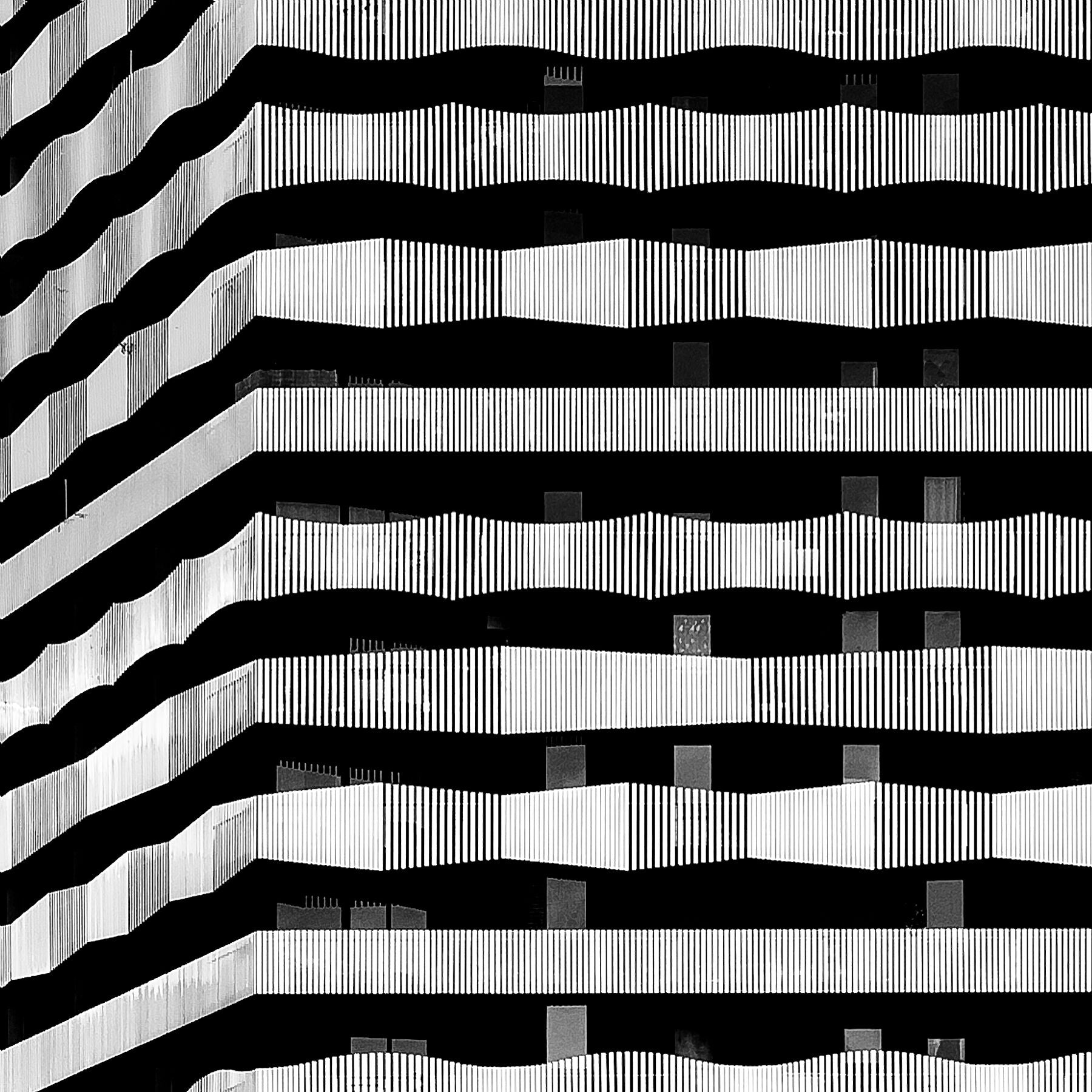 RUE MSTISLAV ROSTROPOVICH, PARIS. Black and white architectural photography and wall art by Eric Schneider Photography