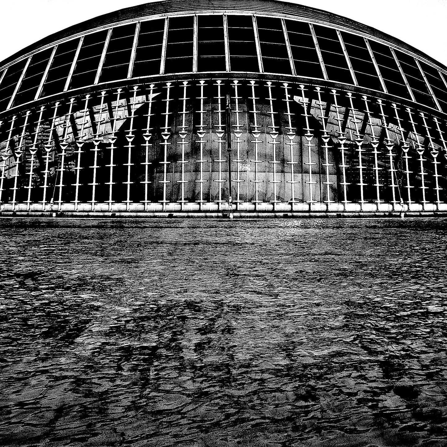 L'HEMISFERIC, CITY OF ARTS AND SCIENCES, VALENCIA, SPAIN by Santiago Calatrava. Photograph by © Eric Schneider Photography