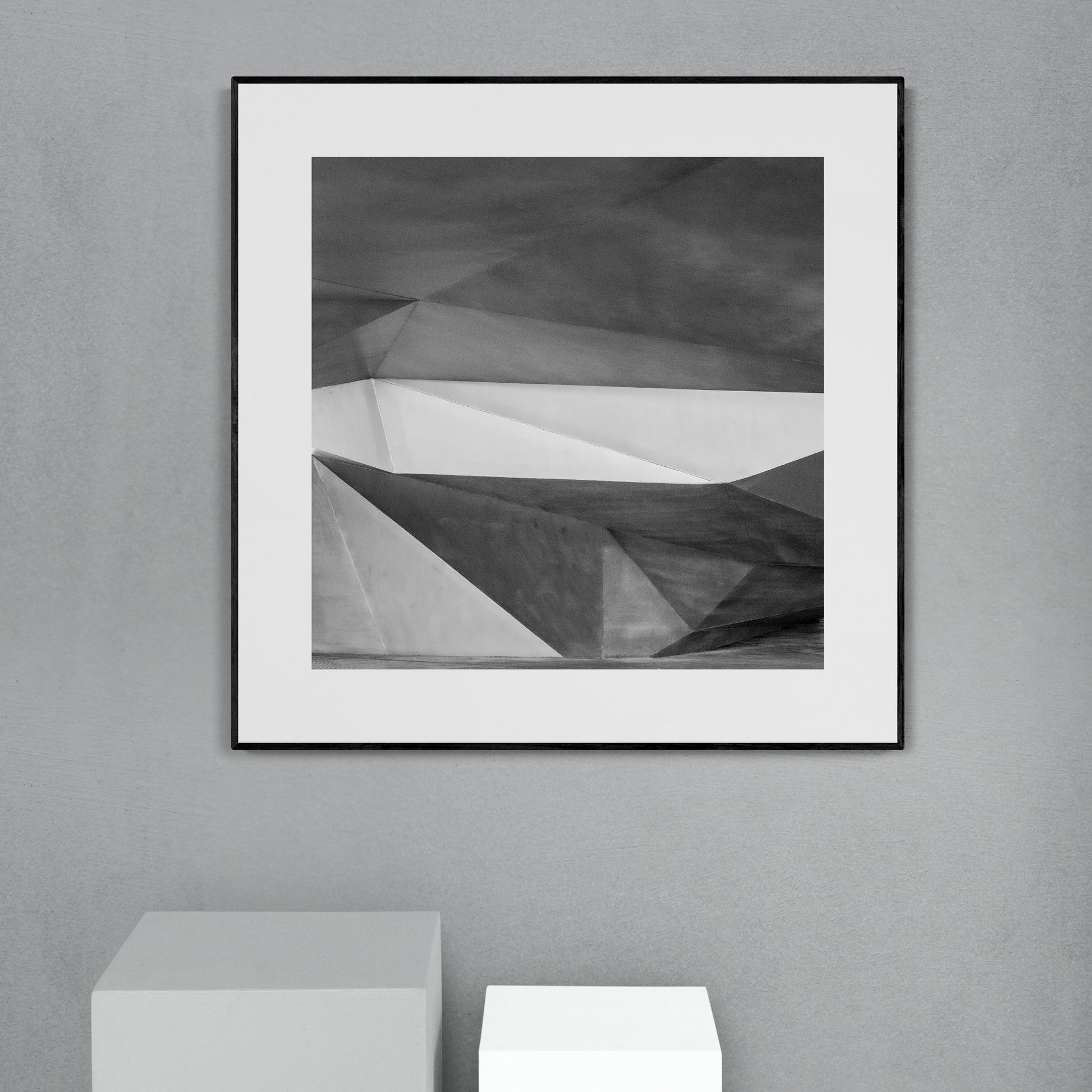 CAIXA FORUM, MADRID, SPAIN by Herzog de Meuron Architects. Black & white architectural photograph by Eric Schneider Photography