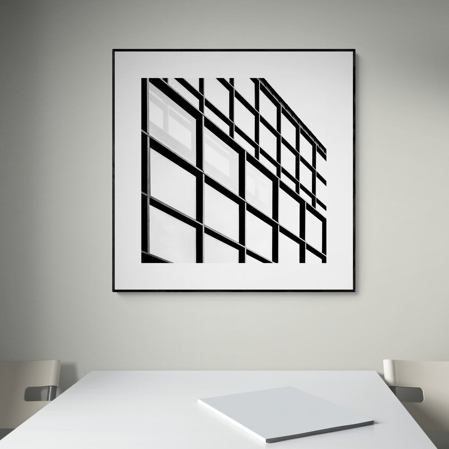 MORLAND MIXITE CAPITALE, PARIS, FRANCE, by David Chipperfield Architects + CALQ. Black + white architectural photography by Eric Schneider Photography.