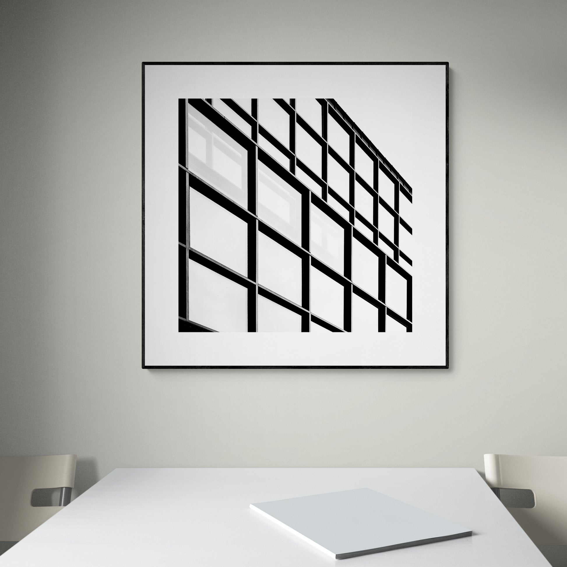 MORLAND MIXITE CAPITALE, PARIS, FRANCE, by David Chipperfield Architects + CALQ. Black + white architectural photography by Eric Schneider Photography.