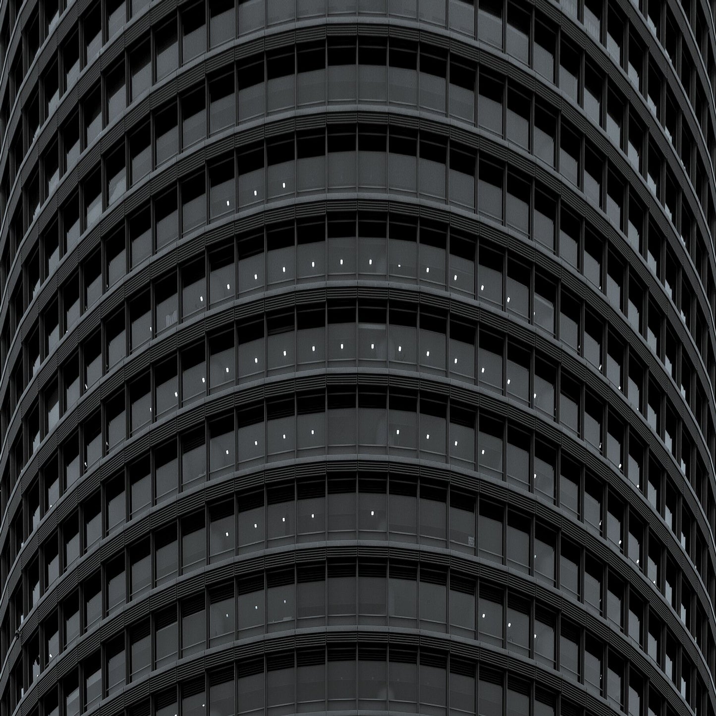 Sevilla Tower, Sevlle. Minimal black and white photography. Abstract, fine art photographs + wall art