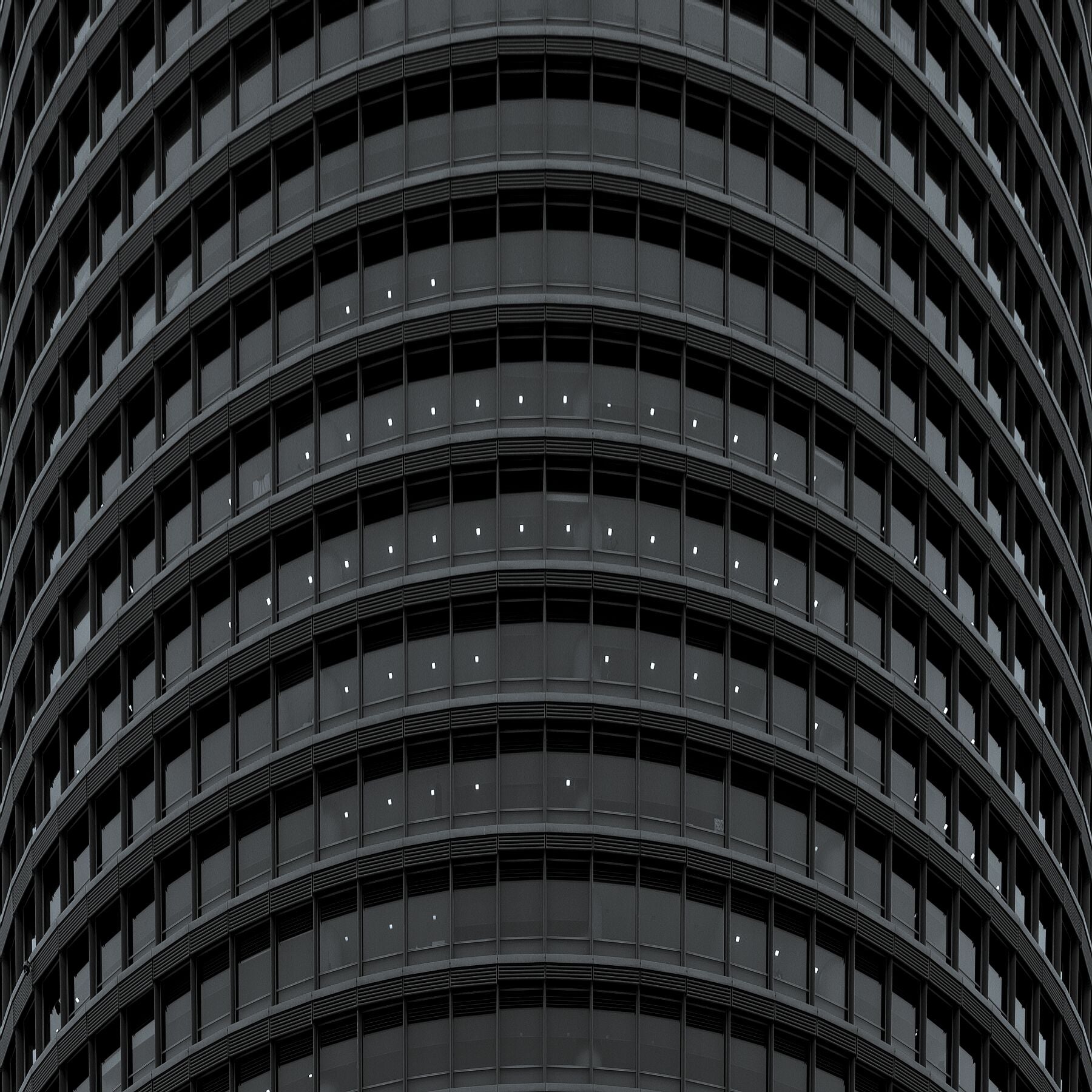 Sevilla Tower, Sevlle. Minimal black and white photography. Abstract, fine art photographs + wall art