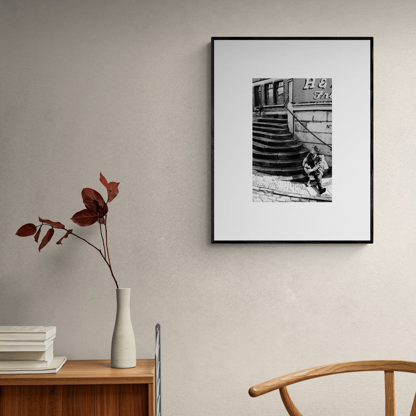 Vintage street black and white film photography, Stockport, c1969 Edit alt text