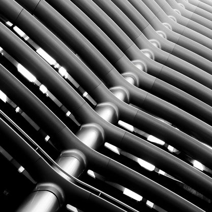 THE WALBROOK BUILDING, LONDON, UK by Foster & Partners. Black and white architectural photography by © Eric Schneider Photography