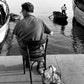 Vintage Street black and white street photography greek fishermen c1969