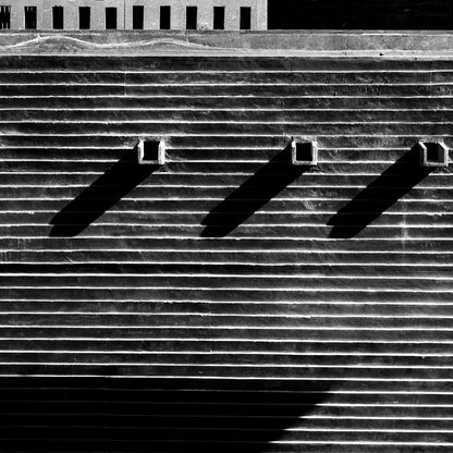 RAAS, JODHPUR, INDIA by the Lotus Praxis Initiative.. Black and white architectural photography by © Eric Schneider Photography