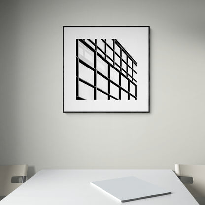 MORLAND MIXITE CAPITALE, PARIS, FRANCE, by David Chipperfield Architects + CALQ. Black + white architectural photography by Eric Schneider Photography.