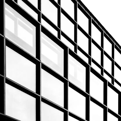 MORLAND MIXITE CAPITALE, PARIS, FRANCE, by David Chipperfield Architects + CALQ. Black + white architectural photography by Eric Schneider Photography.