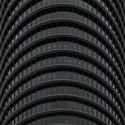 Sevilla Tower, Sevlle. Minimal black and white photography. Abstract, fine art photographs + wall art