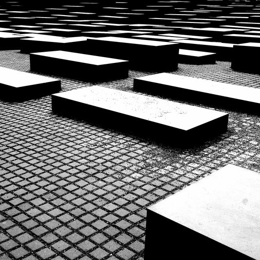 HOLOCAUST MEMORIAL, BERLIN, GERMANY by Peter Eisenman. Photograph by © Eric Schneider Photography