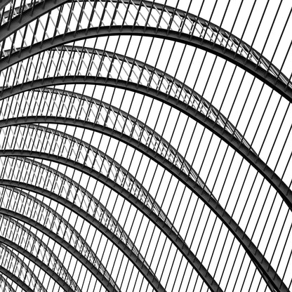 L'UMBRACLE, CITY OF ARTS AND SCIENCES, VALENCIA, SPAIN by Santiago Calatrava. Photograph by © Eric Schneider Photography.