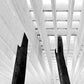 Black and white architectural photography, Nordic Pavilion, Venice