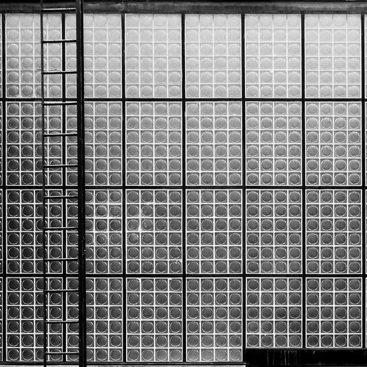 Maison de Verre, Paris. Minimal black and white photography. Abstract, fine art photographs + wall art